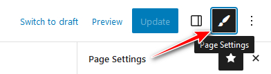 Kampina Page Settings